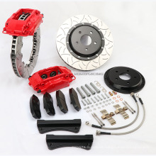 Rote Leistungsbremsanlagen für Prado-Autos mit 19 Bremsrädern WT-f40 Rennbrems-Kit